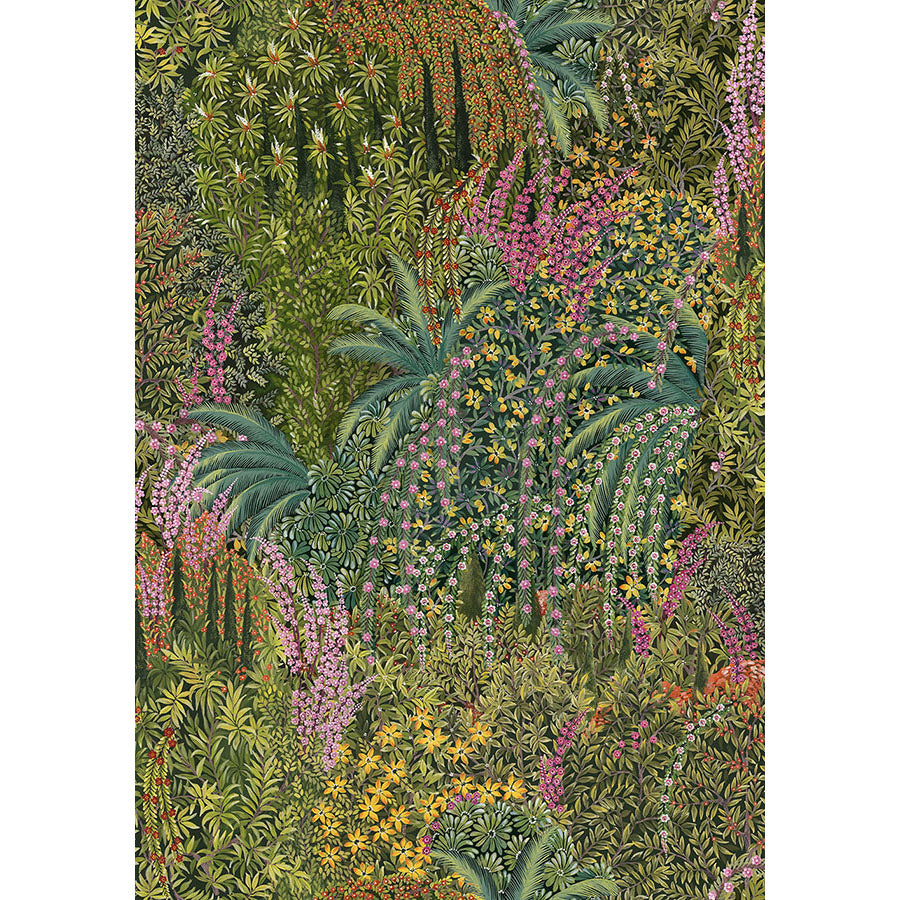 Cascade Velvet - Leaf Green By Cole & Son Fabric