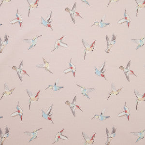Hummingbird Pink by Clarke And Clarke Fabric