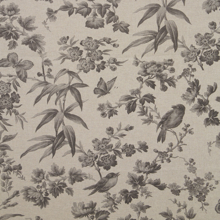 Amelia Culla Grey Linen by Clarke And Clarke Fabric CLARKE & CLARKE OASIS WP & FABRIC COTTON - 80%;POLYESTER - 20% Spain MEDIUM Horizontal: and Vertical: 54.375 - Fabric Carolina -