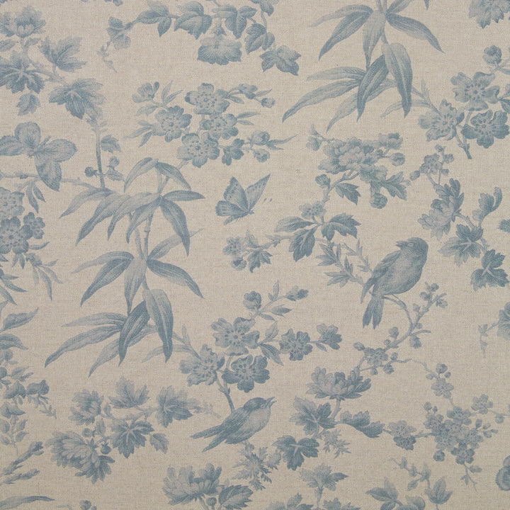 Amelia Culla Seafoam Linen by Clarke And Clarke Fabric CLARKE & CLARKE OASIS WP & FABRIC COTTON - 80%;POLYESTER - 20% Spain MEDIUM Horizontal: and Vertical: 54.375 - Fabric Carolina -