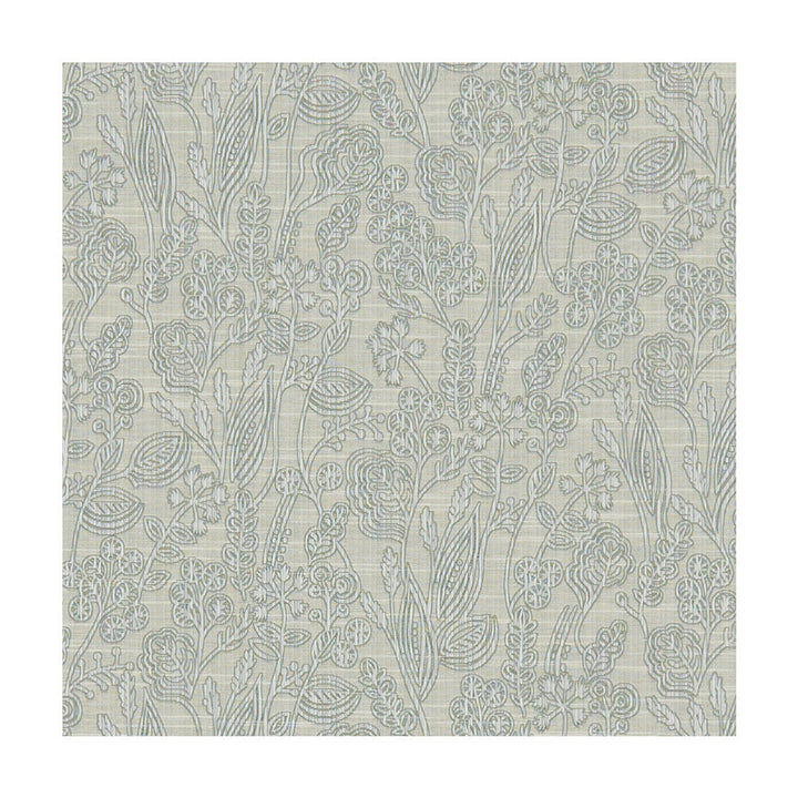 Marbury Silver by Clarke And Clarke Designer Fabric CLARKE & CLARKE MARBURY POLYESTER - 58%;COTTON - 42% India MEDIUM Horizontal: 18.11 and Vertical: 11.02 55 - Swanky Fabrics -