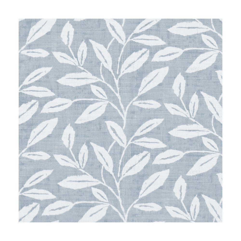Terrace Trail Chambray by Clarke And Clarke Fabric CLARKE & CLARKE ROOF GARDEN COTTON - 100% Turkey MEDIUM Horizontal: 13.58 and Vertical: 6.3 54 - Fabric Carolina -