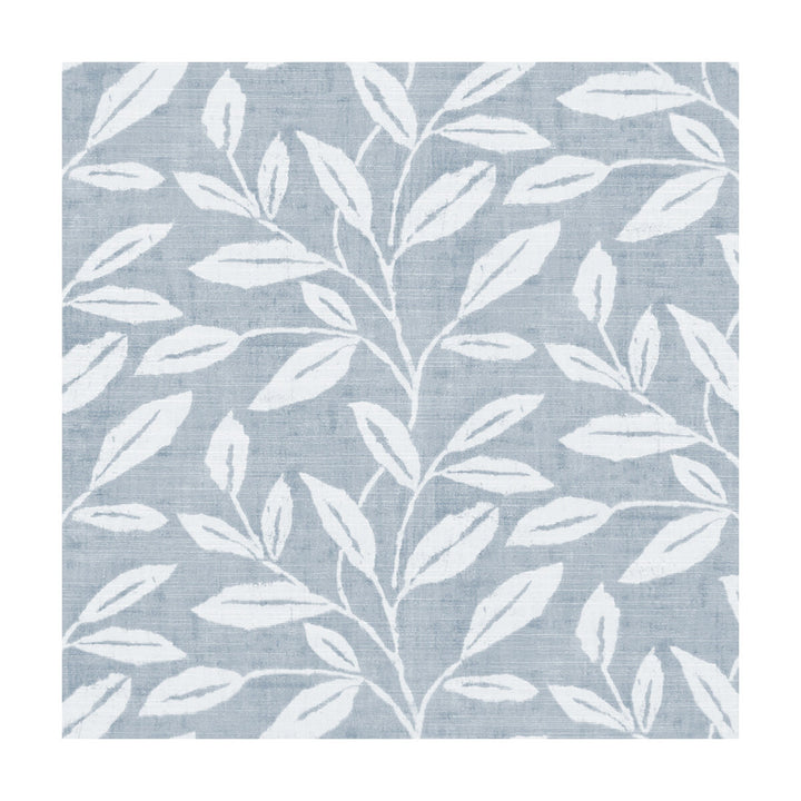 Terrace Trail Chambray by Clarke And Clarke Fabric CLARKE & CLARKE ROOF GARDEN COTTON - 100% Turkey MEDIUM Horizontal: 13.58 and Vertical: 6.3 54 - Fabric Carolina -