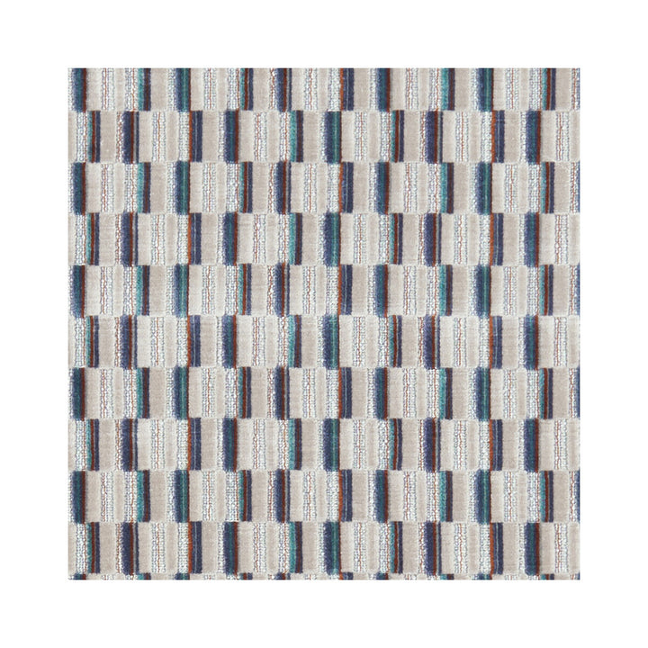 Cubis Kingfisher by Clarke And Clarke Fabric Clarke And Clarke Fabric Cubis KingfisherFabric CLARKE & CLARKE KALEIDOSCOPE POLYESTER - 56%;VISCOSE - 36%;COTTON - 8% India </p><p>Repeat: H: 2.24, V: 2.28 54 - Fabric Carolina -