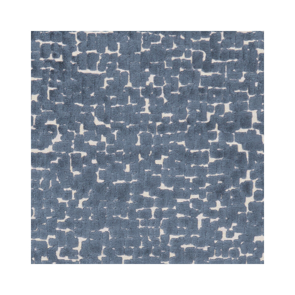 Mattone Navy by Clarke And Clarke Fabric CLARKE & CLARKE KALEIDOSCOPE VISCOSE - 71%;POLYESTER - 19%;LINEN - 10% India HEAVY Horizontal: 13.75 and Vertical: 19.5 54 - Fabric Carolina -