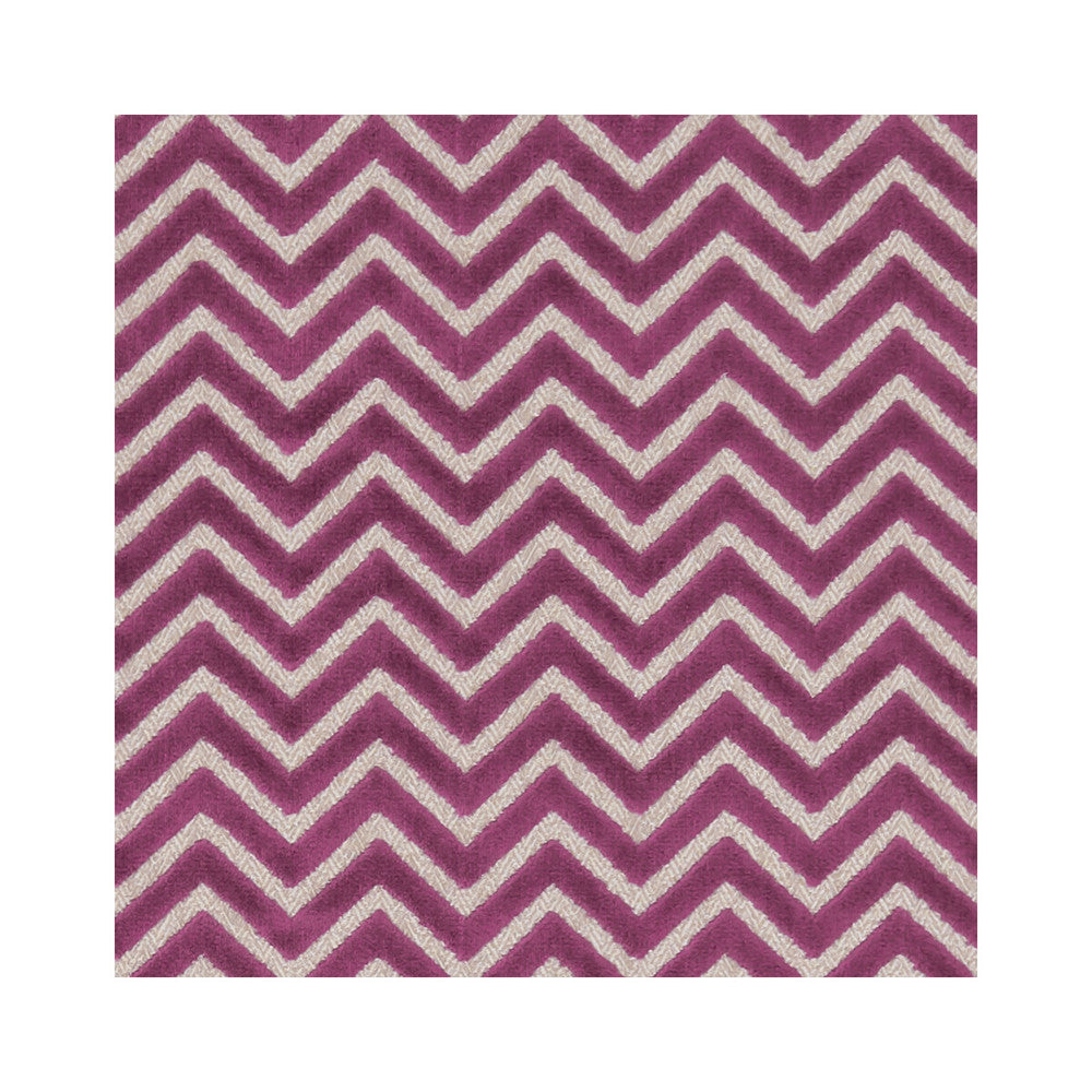 Prisma Fuchsia by Clarke And Clarke Designer Fabric CLARKE & CLARKE KALEIDOSCOPE POLYESTER - 59%;VISCOSE - 41% India HEAVY Horizontal: 2.28 and Vertical: 1.02 54 - Swanky Fabrics -