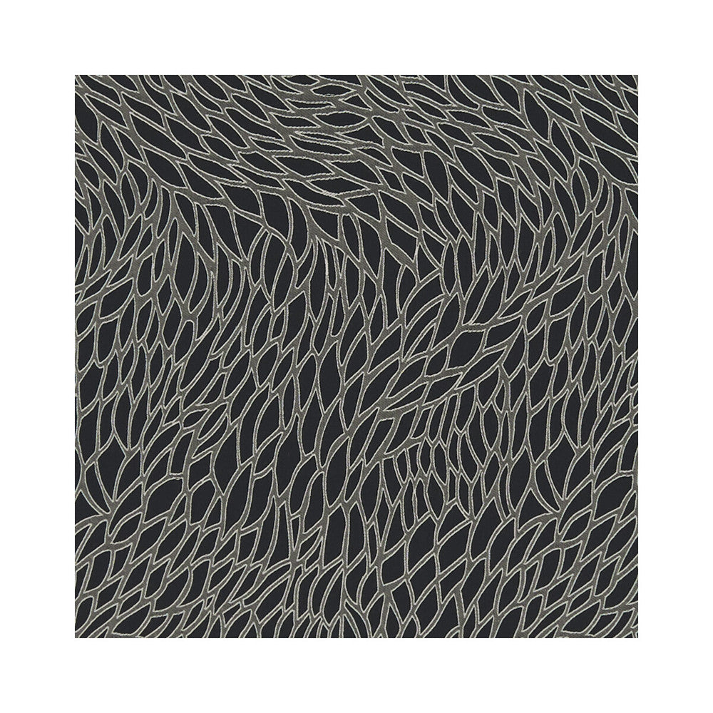 Corallino Nero by Clarke And Clarke Fabric CLARKE & CLARKE LUSSO 2 COTTON - 53%;POLYESTER - 47% India MEDIUM Horizontal: 9.17 and Vertical: 20.67 54 - Fabric Carolina -