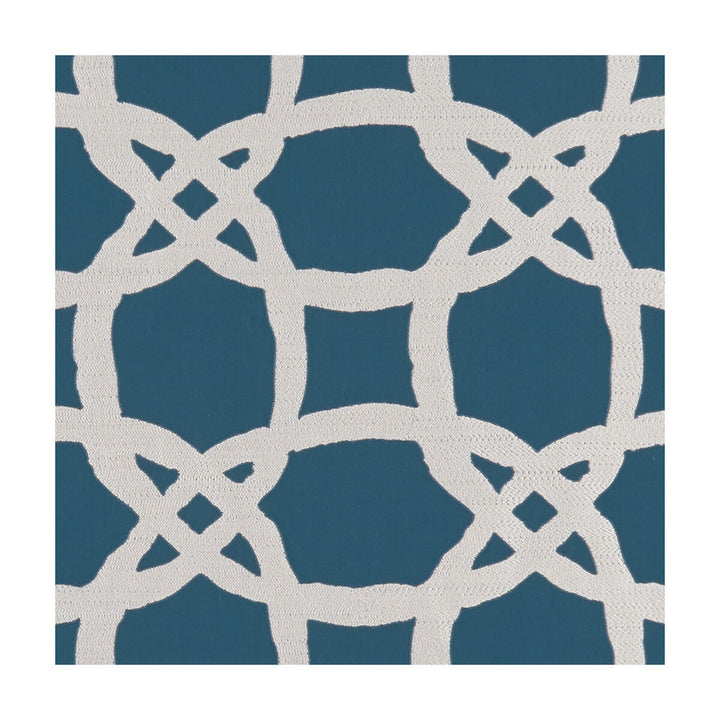 Fascino Kingfisher by Clarke And Clarke Fabric CLARKE & CLARKE LUSSO 2 POLYESTER - 71%;COTTON - 29% India - Horizontal: 6.77 and Vertical: 6.3 54 - Fabric Carolina -