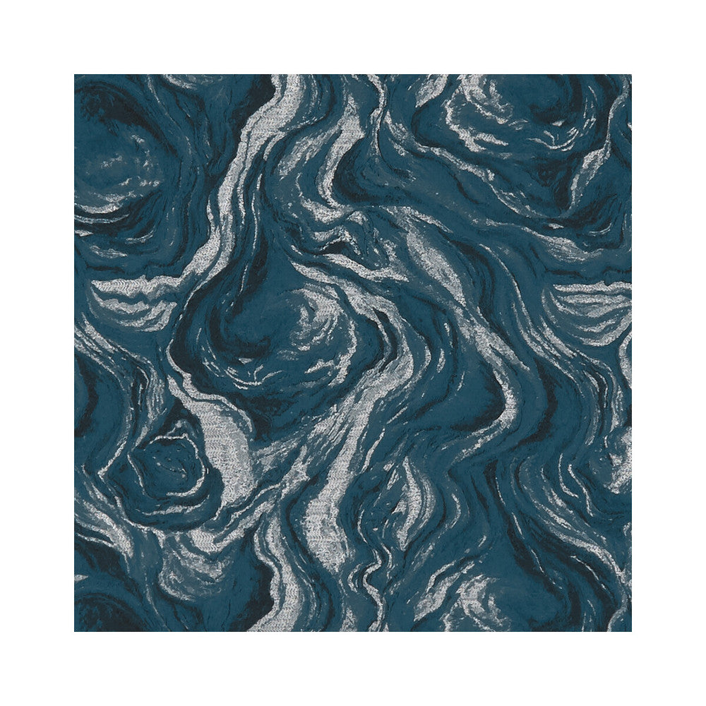 Lavico Kingfisher by Clarke And Clarke Fabric CLARKE & CLARKE LUSSO 2 VISCOSE - 34%;COTTON - 33%;POLYESTER - 33% India MEDIUM Horizontal: 18.62 and Vertical: 11.02 54 - Fabric Carolina -