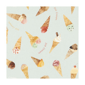 Ice Cream Parlour Blue by Clarke And Clarke Fabric
