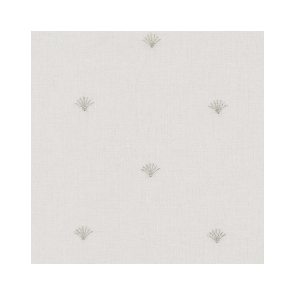 Fino Gilver by Clarke And Clarke Designer Fabric CLARKE & CLARKE LUSSO SHEERS POLYESTER - 100% India Horizontal: 6.3 and Vertical: 6.69 110 - Swanky Fabrics -