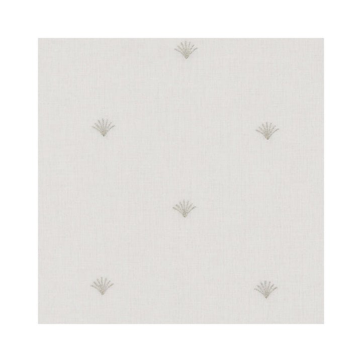 Fino Gilver by Clarke And Clarke Designer Fabric CLARKE & CLARKE LUSSO SHEERS POLYESTER - 100% India Horizontal: 6.3 and Vertical: 6.69 110 - Swanky Fabrics -