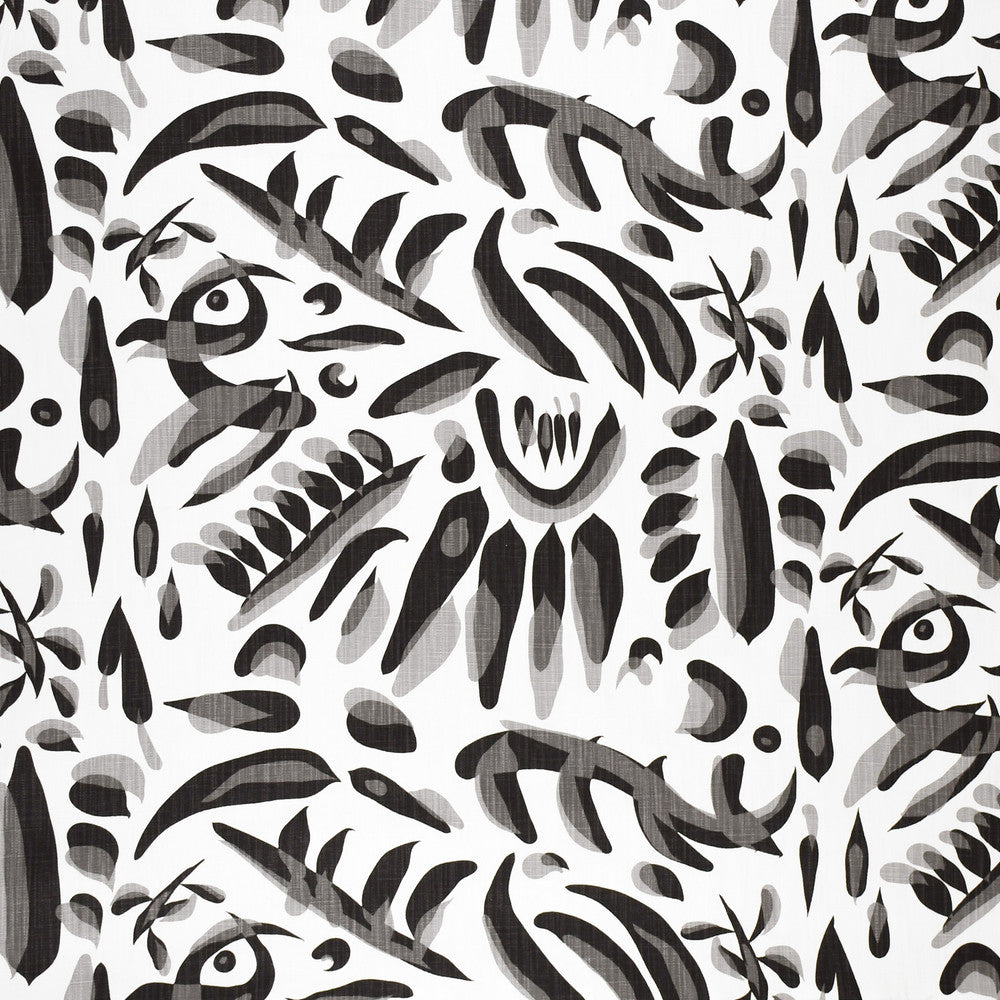 F1286 Jet by Greenhouse Fabric E54: Prints 85% Cotton, 15% LinenHalf Drop Repeat USA 24,000 double rubs </p><p>Repeat: 27" H, 25.25" V 54" - Fabric Carolina -