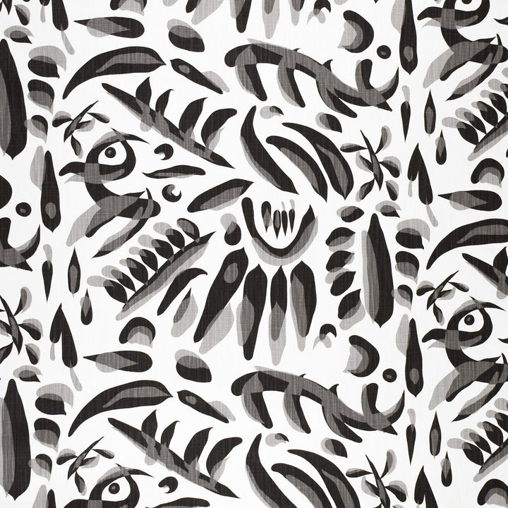 F1286 Jet by Greenhouse Fabric E54: Prints 85% Cotton, 15% LinenHalf Drop Repeat USA 24,000 double rubs </p><p>Repeat: 27" H, 25.25" V 54" - Fabric Carolina -