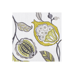 Kayo Chartreuse/Charcoal by Clarke And Clarke Fabric