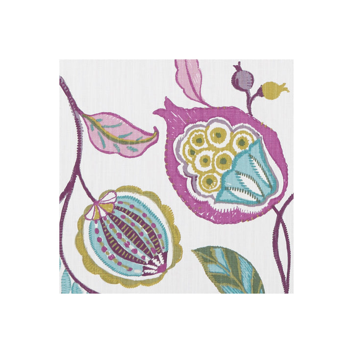 Kayo Damson/Jade by Clarke And Clarke Fabric CLARKE & CLARKE ORIENTAL GARDEN COTTON - 90%;LINEN - 10% United Kingdom MEDIUM Horizontal: 26.77 and Vertical: 25.2 54 - Fabric Carolina -