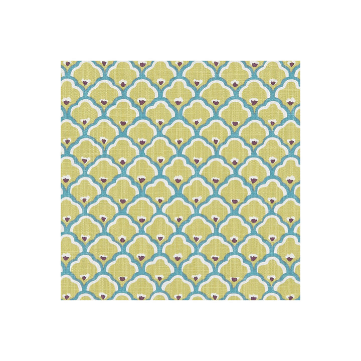 Sensu Citron by Clarke And Clarke Designer Fabric CLARKE & CLARKE ORIENTAL GARDEN COTTON - 90%;LINEN - 10% United Kingdom MEDIUM Horizontal: 4.41 and Vertical: 3.11 54 - Swanky Fabrics -