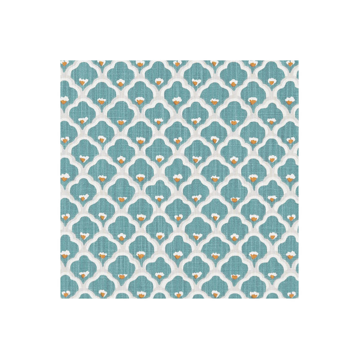 Sensu Jade by Clarke And Clarke Fabric CLARKE & CLARKE ORIENTAL GARDEN COTTON - 90%;LINEN - 10% United Kingdom MEDIUM Horizontal: 4.41 and Vertical: 3.11 54 - Fabric Carolina -