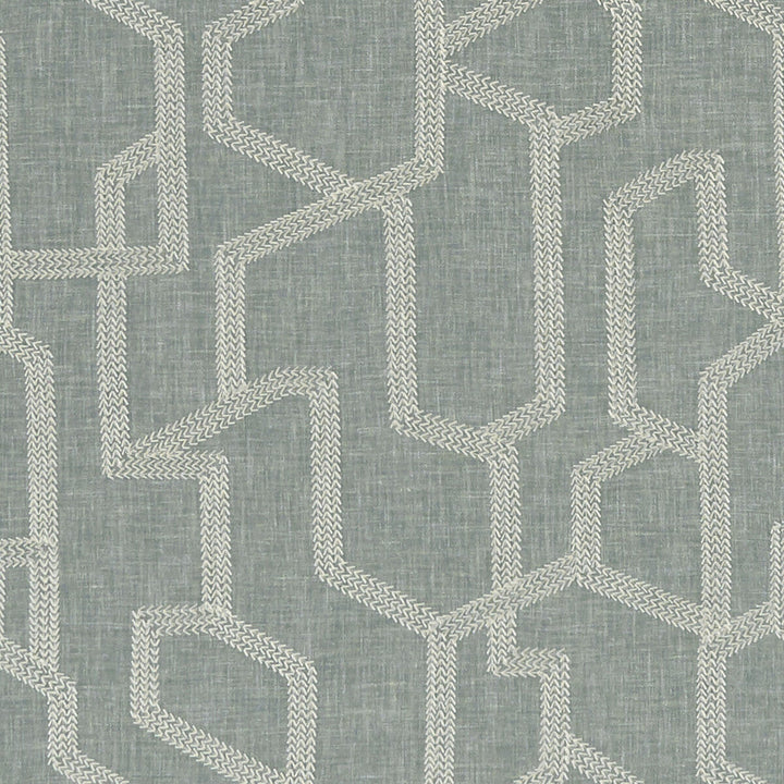 Labyrinth Mineral by Clarke And Clarke Fabric Clarke And Clarke Fabric Labyrinth MineralFabric CLARKE & CLARKE EXOTICA POLYESTER - 52%;COTTON - 48% India </p><p>Repeat: H: 12.875, V: 12.5 54 - Fabric Carolina -