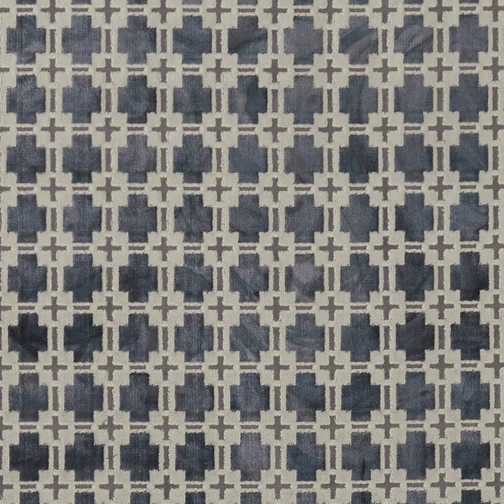 Maui Slate by Clarke And Clarke Fabric CLARKE & CLARKE EXOTICA VISCOSE - 48%;LINEN - 21%;POLYESTER - 19%;COTTON - 12% India HEAVY Horizontal: 1.5 and Vertical: 1.875 54 - Fabric Carolina -