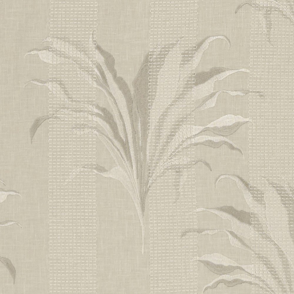 Palma Linen by Clarke And Clarke Designer Fabric CLARKE & CLARKE EXOTICA POLYESTER - 52%;COTTON - 48% India Horizontal: 17 and Vertical: 12.875 54 - Swanky Fabrics -