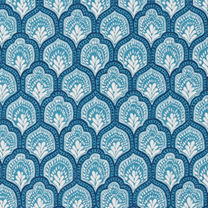 F1305 Cyan by Greenhouse Fabric 100% Cotton USA 9,000 double rubs </p><p>Repeat: 5.4" H, 8.416" V 54" - Fabric Carolina -
