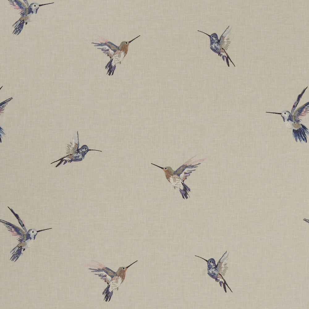 Woodstar Pastel by Clarke And Clarke Designer Fabric CLARKE & CLARKE EXOTICA POLYESTER - 52%;COTTON - 48% India - Horizontal: 25.625 and Vertical: 19 54 - Swanky Fabrics -