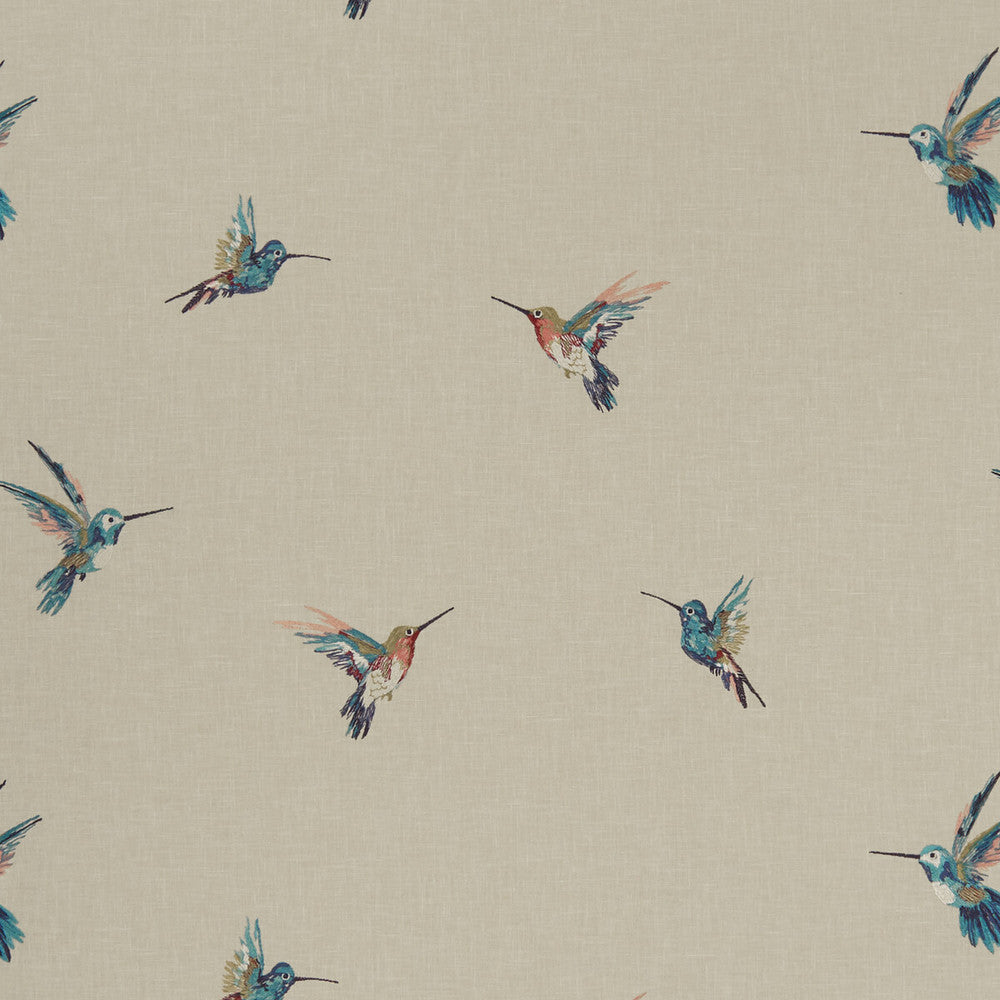 Woodstar Tropical by Clarke And Clarke Designer Fabric CLARKE & CLARKE EXOTICA POLYESTER - 52%;COTTON - 48% India Horizontal: 25.625 and Vertical: 19 54 - Swanky Fabrics -