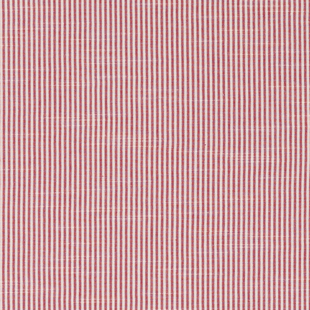 Bempton Red by Clarke And Clarke Fabric CLARKE & CLARKE BEMPTON COTTON - 100% India Horizontal: 0.1875 and Vertical: 0 55.125 - Fabric Carolina -