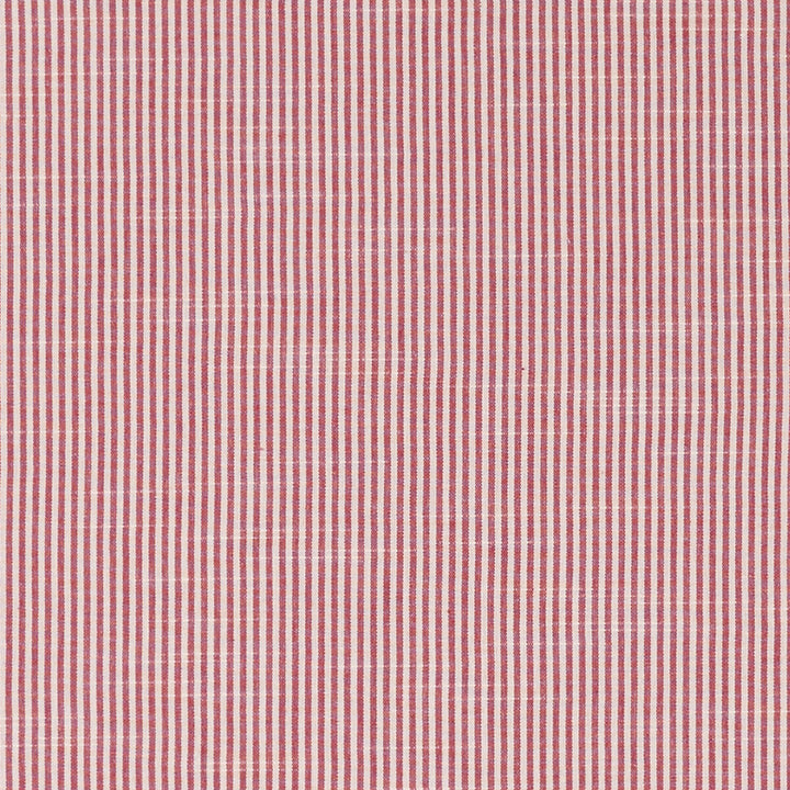 Bempton Red by Clarke And Clarke Fabric CLARKE & CLARKE BEMPTON COTTON - 100% India Horizontal: 0.1875 and Vertical: 0 55.125 - Fabric Carolina -