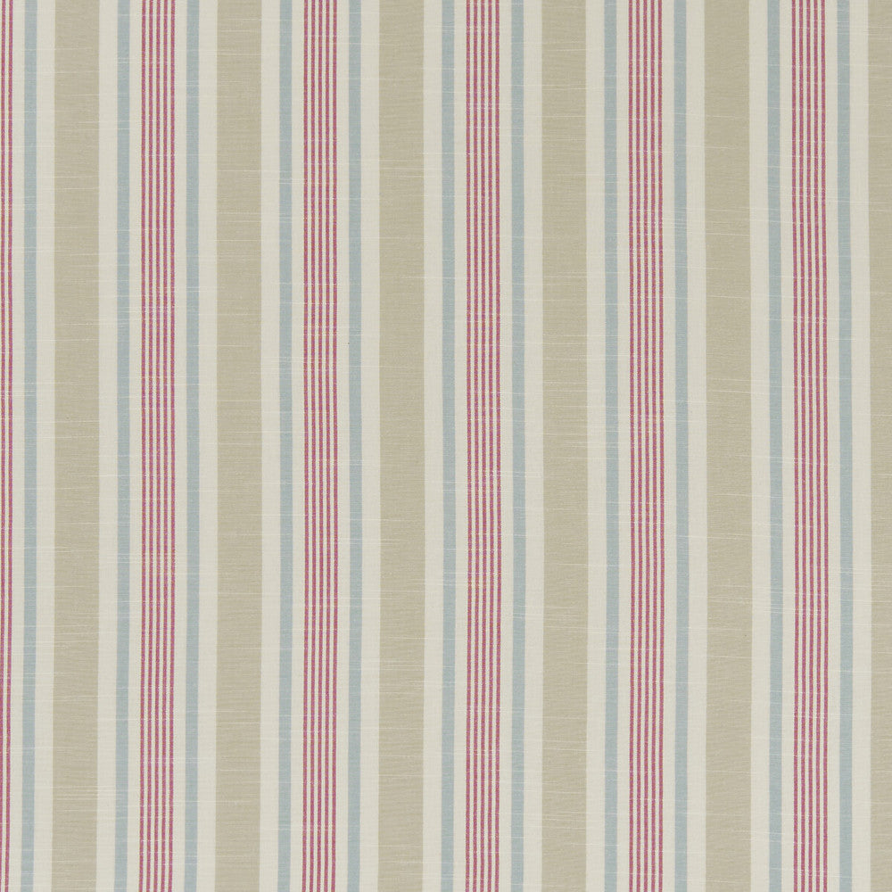 Mappleton Fuchsia by Clarke And Clarke Fabric CLARKE & CLARKE BEMPTON COTTON - 100% India - Horizontal: 4.5 and Vertical: 0 55.125 - Fabric Carolina -