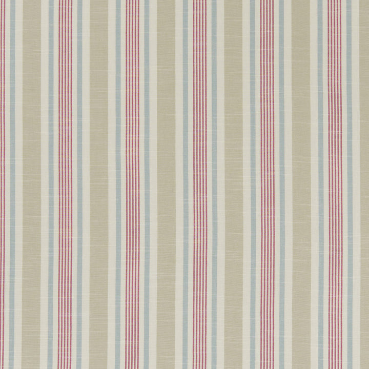 Mappleton Fuchsia by Clarke And Clarke Fabric CLARKE & CLARKE BEMPTON COTTON - 100% India - Horizontal: 4.5 and Vertical: 0 55.125 - Fabric Carolina -