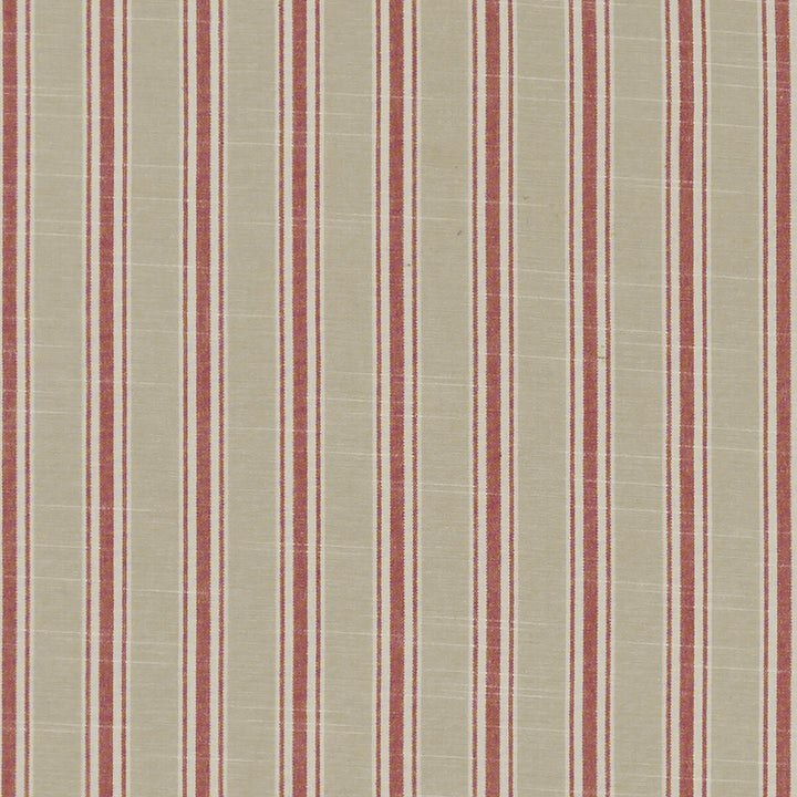 Thornwick Red by Clarke And Clarke Fabric CLARKE & CLARKE BEMPTON COTTON - 100% India - Horizontal: 1.5 and Vertical: 0 55.125 - Fabric Carolina -