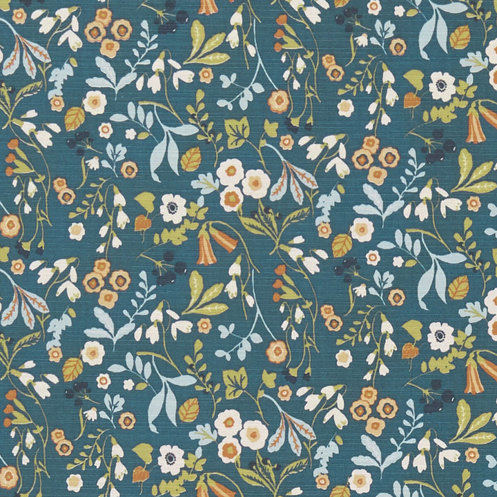 Ashbee Denim/Spice by Clarke And Clarke Fabric Clarke And Clarke Fabric Ashbee Denim/SpiceFabric CLARKE & CLARKE SHERWOOD COTTON - 100% Turkey </p><p>Repeat: H: , V: 54 - Fabric Carolina -