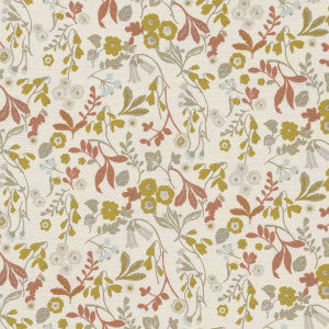 Ashbee Ochre by Clarke And Clarke Fabric