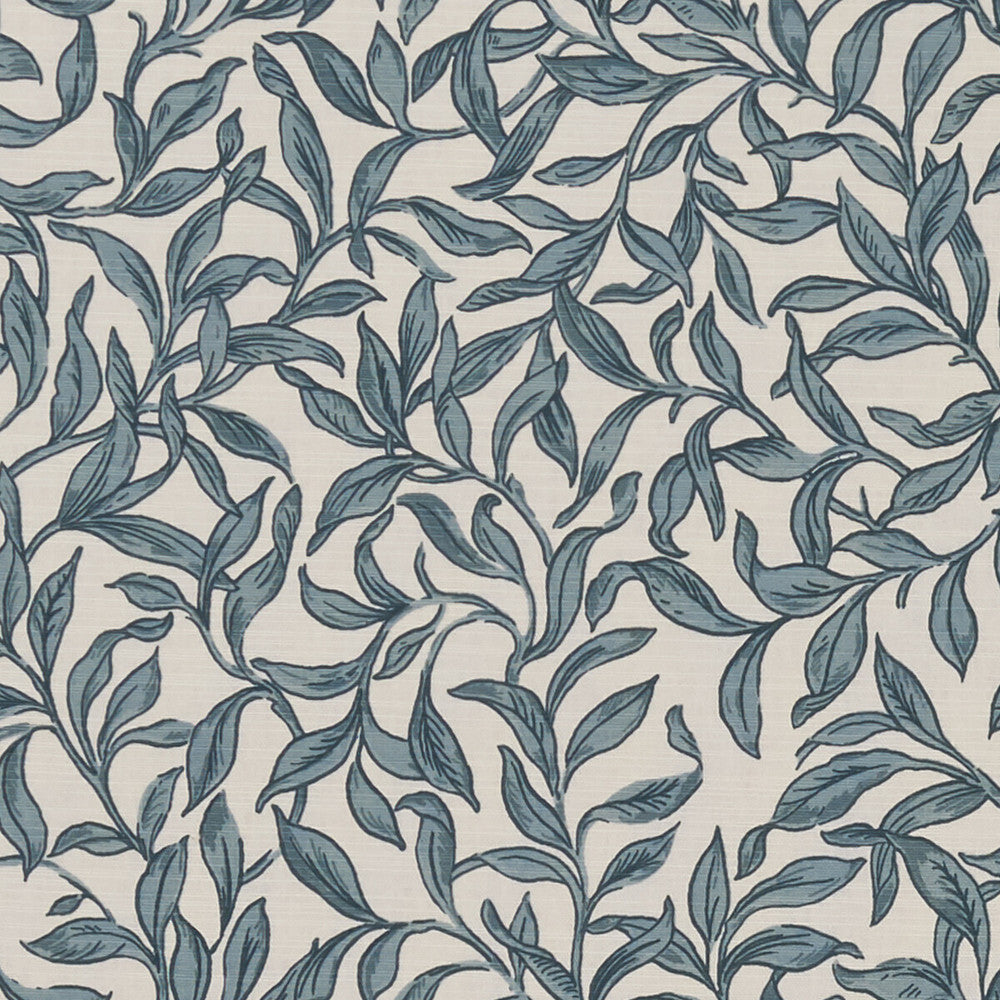 Entwistle Teal by Clarke And Clarke Fabric CLARKE & CLARKE SHERWOOD COTTON - 100% Turkey MEDIUM Horizontal: - and Vertical: - 54 - Fabric Carolina -