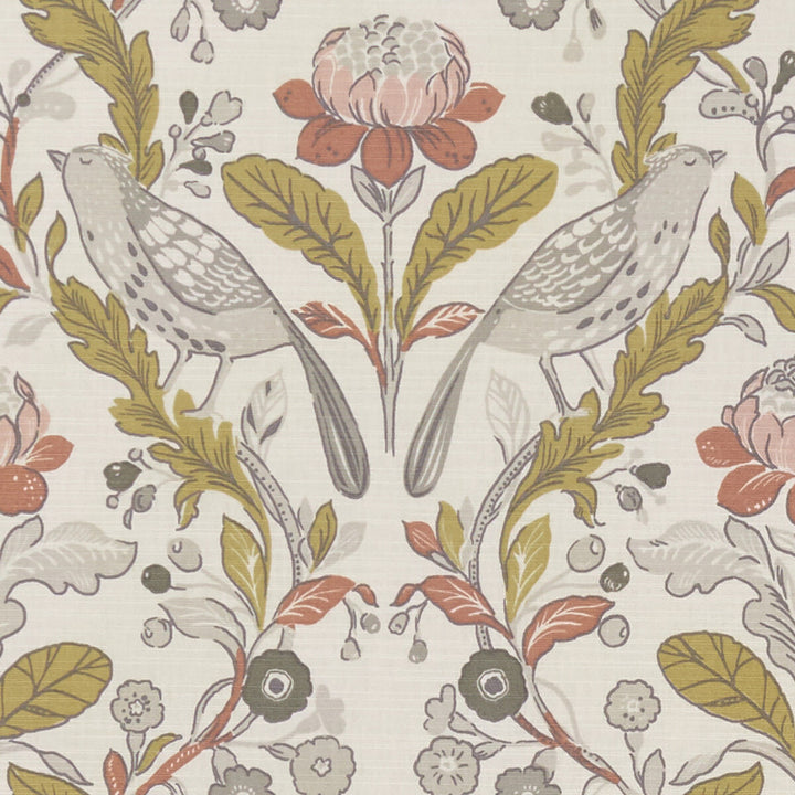 Orchard Birds Birds Ochre by Clarke And Clarke Fabric Clarke And Clarke Fabric Orchard Birds Birds OchreFabric CLARKE & CLARKE SHERWOOD COTTON - 100% Turkey </p><p>Repeat: H: , V: 54 - Fabric Carolina -
