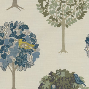Sherwood Forest/Chartreuse by Clarke And Clarke Fabric