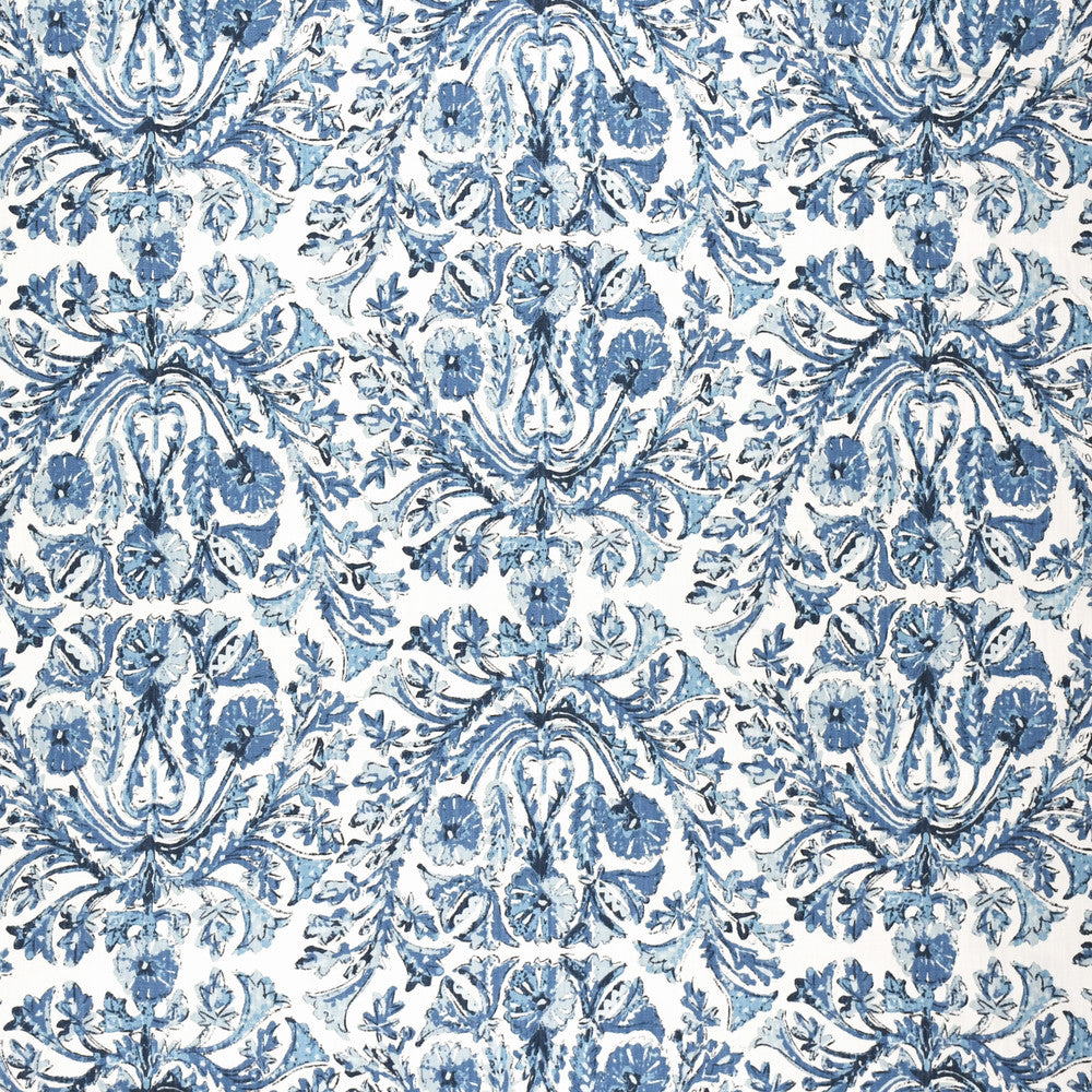 F1319 Azure by Greenhouse Fabric 85% Cotton, 15% LinenHalf Drop Repeat USA 24,000 double rubs </p><p>Repeat: 10.8" H, 25.25" V 54" - Fabric Carolina -