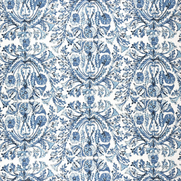 F1319 Azure by Greenhouse Fabric 85% Cotton, 15% LinenHalf Drop Repeat USA 24,000 double rubs </p><p>Repeat: 10.8" H, 25.25" V 54" - Fabric Carolina -