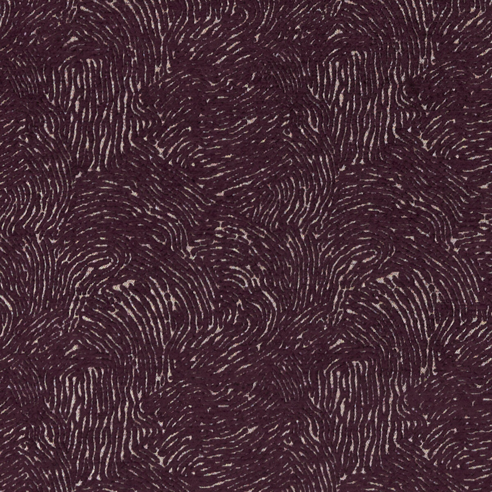 Levante Damson by Clarke And Clarke Fabric CLARKE & CLARKE AVALON VISCOSE - 55%;POLYESTER - 26%;COTTON - 19% Turkey MEDIUM Horizontal: 6.875 and Vertical: 7.875 54 - Fabric Carolina -