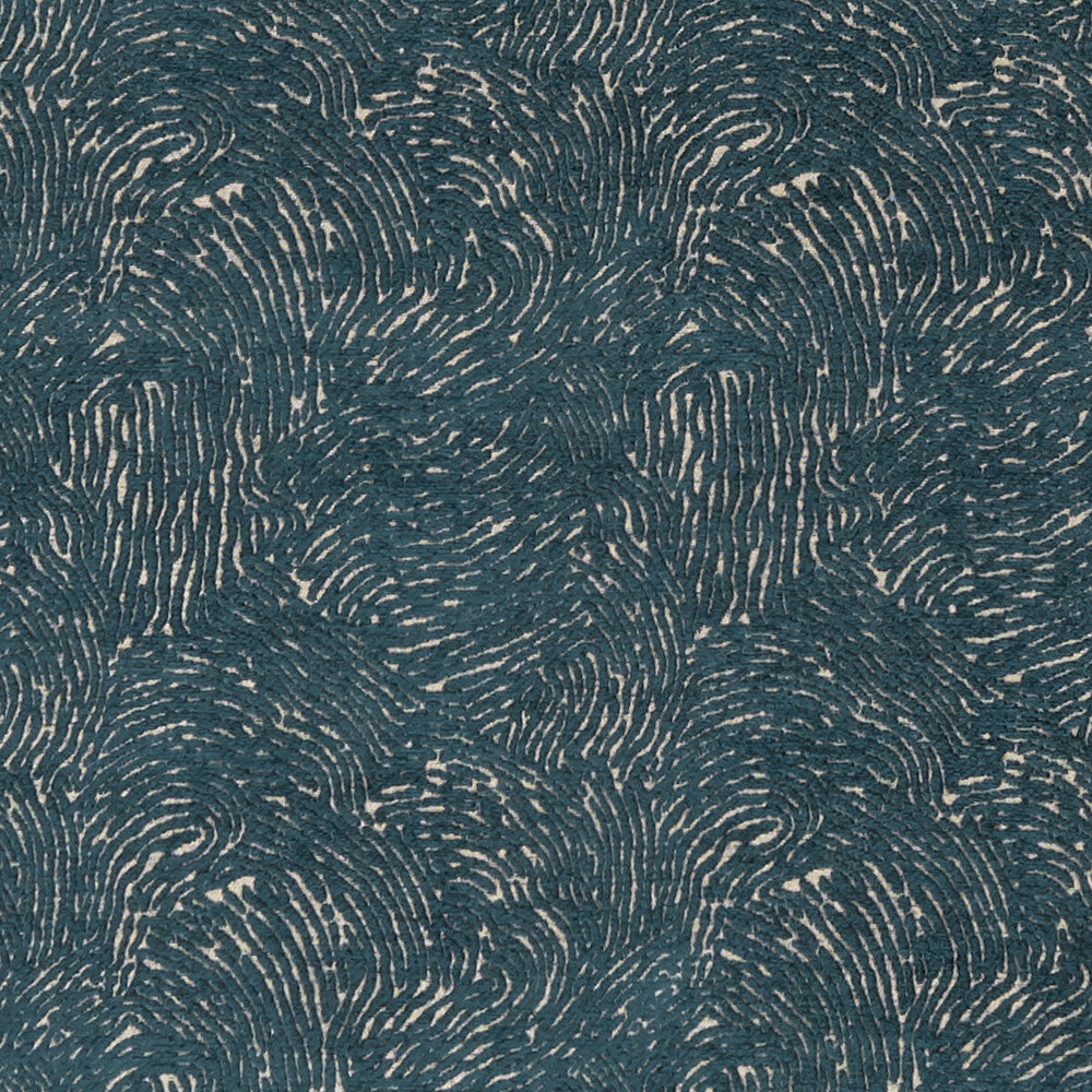 Levante Teal by Clarke And Clarke Fabric CLARKE & CLARKE AVALON VISCOSE - 55%;POLYESTER - 26%;COTTON - 19% Turkey MEDIUM Horizontal: 6.875 and Vertical: 7.875 54 - Fabric Carolina -