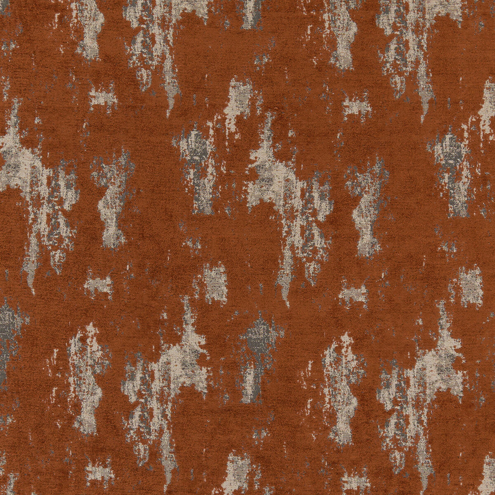 Monterrey Spice by Clarke And Clarke Fabric CLARKE & CLARKE AVALON VISCOSE - 43%;COTTON - 33%;POLYESTER - 24% Turkey MEDIUM Horizontal: 13.5 and Vertical: 20.5 54 - Fabric Carolina -