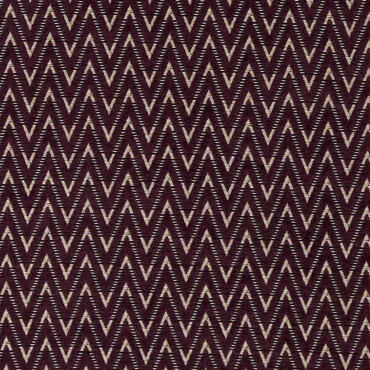 Zion Damson by Clarke And Clarke Fabric CLARKE & CLARKE AVALON VISCOSE - 43%;COTTON - 33%;POLYESTER - 24% Turkey MEDIUM Horizontal: 1.375 and Vertical: 1 54 - Fabric Carolina -