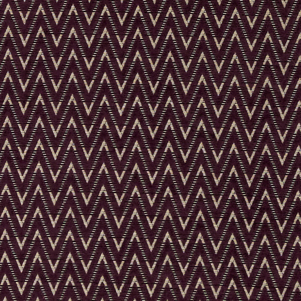 Zion Damson by Clarke And Clarke Fabric CLARKE & CLARKE AVALON VISCOSE - 43%;COTTON - 33%;POLYESTER - 24% Turkey MEDIUM Horizontal: 1.375 and Vertical: 1 54 - Fabric Carolina -
