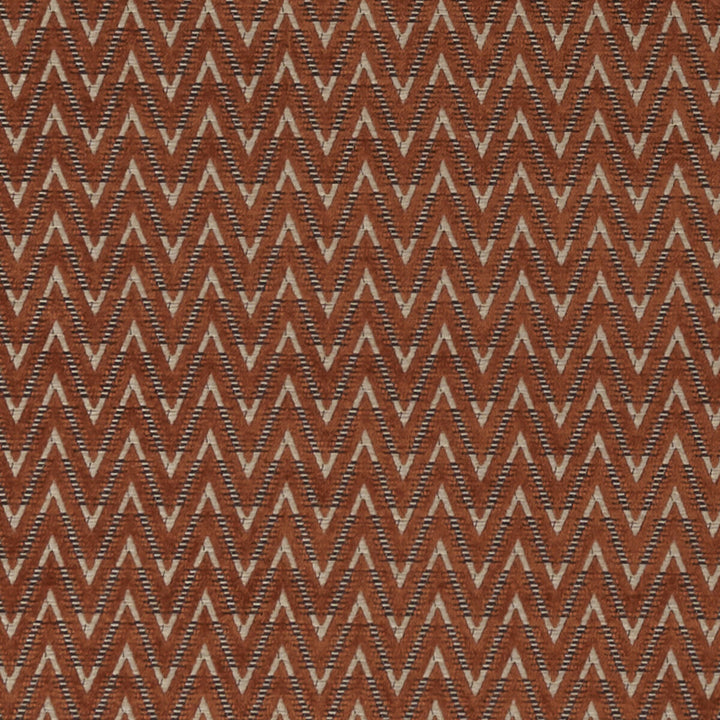 Zion Spice by Clarke And Clarke Fabric CLARKE & CLARKE AVALON VISCOSE - 43%;COTTON - 33%;POLYESTER - 24% Turkey MEDIUM Horizontal: 1.375 and Vertical: 1 54 - Fabric Carolina -