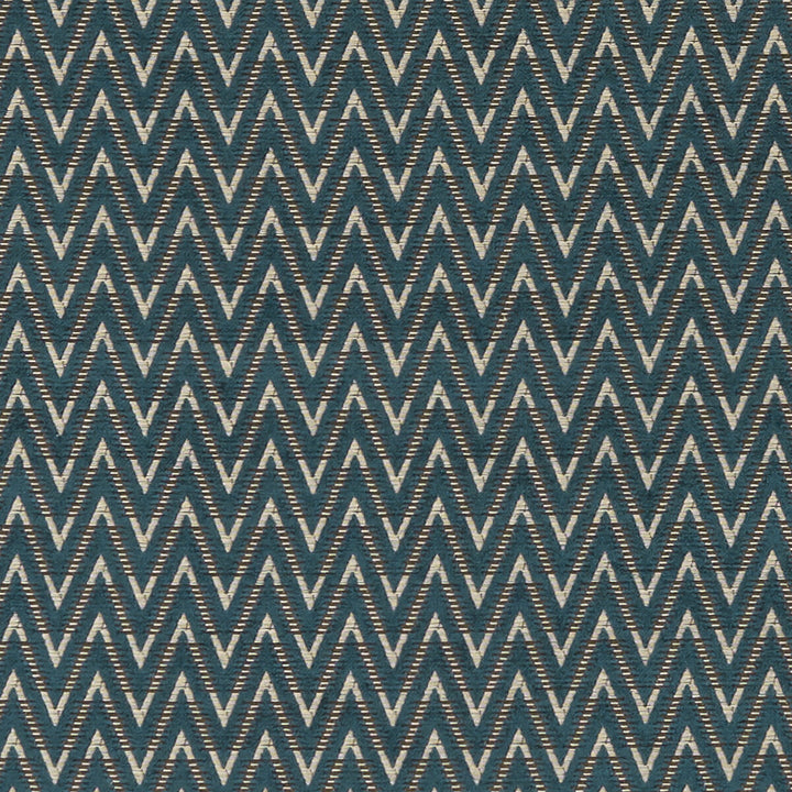 Zion Teal by Clarke And Clarke Fabric CLARKE & CLARKE AVALON VISCOSE - 43%;COTTON - 33%;POLYESTER - 24% Turkey MEDIUM Horizontal: 1.375 and Vertical: 1 54 - Fabric Carolina -
