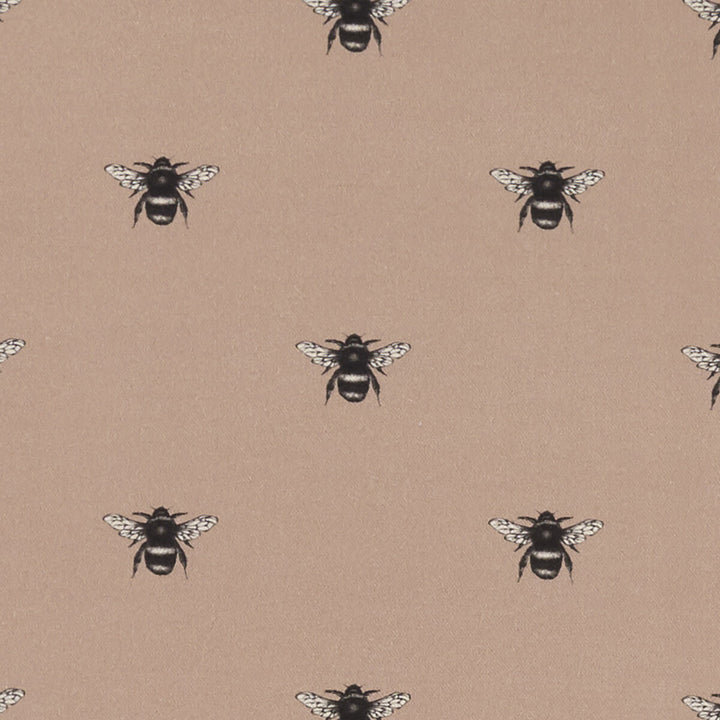 Abeja Blush by Clarke And Clarke Fabric CLARKE & CLARKE EDEN COTTON - 90%;LINEN - 10% Spain MEDIUM Horizontal: 6.75 and Vertical: 6.375 54.375 - Fabric Carolina -