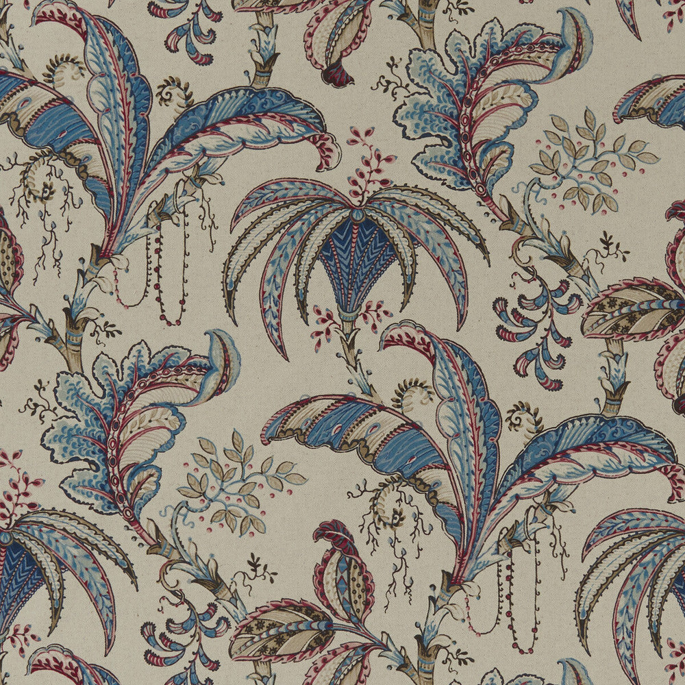 Ophelia Denim by Clarke And Clarke Fabric Clarke And Clarke Fabric Ophelia DenimFabric CLARKE & CLARKE EDEN COTTON - 90%;LINEN - 10% Spain </p><p>Repeat: H: 26.625, V: 24.875 54.375 - Fabric Carolina -