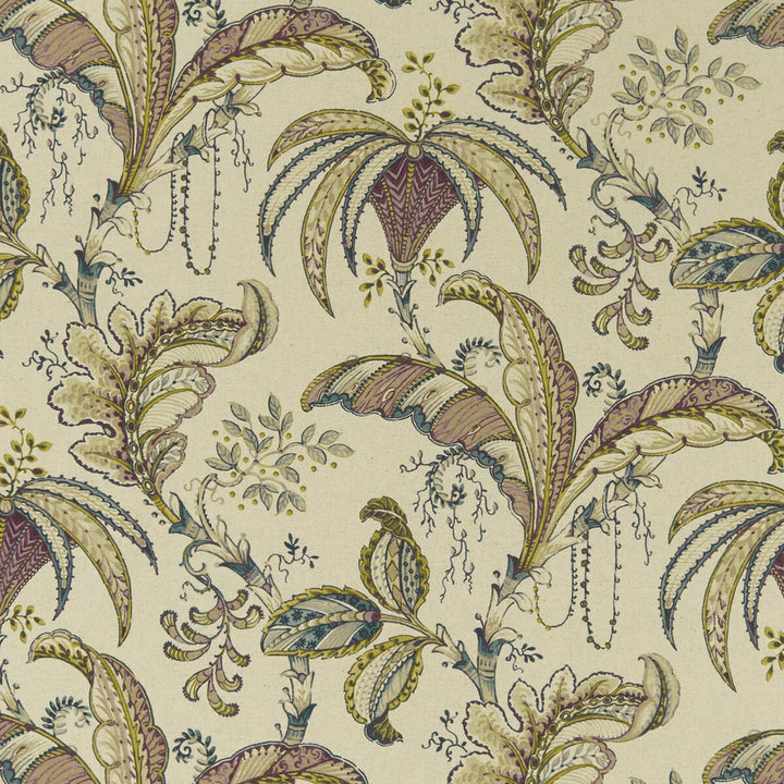 Ophelia Multi by Clarke And Clarke Fabric CLARKE & CLARKE EDEN COTTON - 90%;LINEN - 10% Spain MEDIUM Horizontal: 26.625 and Vertical: 24.875 54.375 - Fabric Carolina -